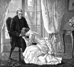 Don't speak to me like that, guardian, I am not worthy of it, cried the unhappy Sophy..., 1883. Creator: R. Taylor.
