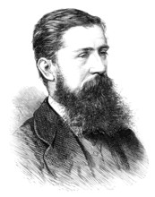The late Mr. Alfred P. Newton, artist, 1883. Creator: Unknown.