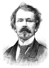 The late Captain Mayne Reid, 1883. Creator: Unknown.
