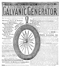 London Galvanic Generator, 1883. Creator: Unknown.