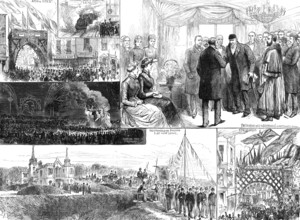 The Montefiore Celebration at Ramsgate, 1883. Creator: Unknown.