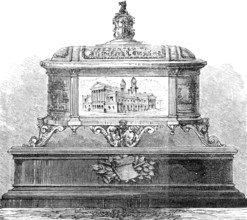 Casket of Paisley Address to the Right Hon. Sir R. A. Cross, M.P., 1883. Creator: Unknown.
