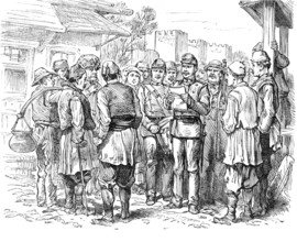 Sketches of the Insurrection in Servia; Government Officer..., 1883. Creator: Unknown.