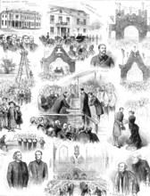 The Duke of Edinburgh's visit to Croydon, 1883. Creator: Unknown.
