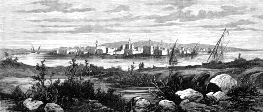 The Great Military Disaster in the Soudan: Souakim...on the Red Sea, 1883. Creator: Unknown.