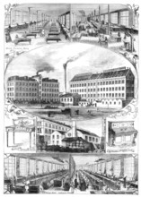 View of John Brinsmead and Sons' Pianoforte Works, London, N.W., 1883. Creator: Unknown.