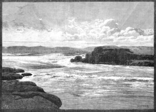 The First Cataract of the Nile, near the Island of Philae, 1883. Creator: J. G..