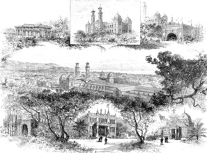 The International Exhibition at Nice, to be opened December 24, 1883. Creator: Unknown.