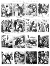 Pictorial Charades, 1883. Creator: Unknown.
