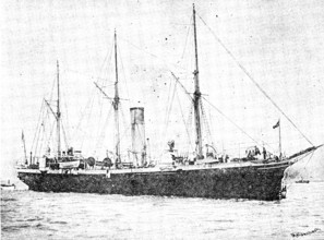 H.M.S. Brisk, 1890. Creator: Unknown.