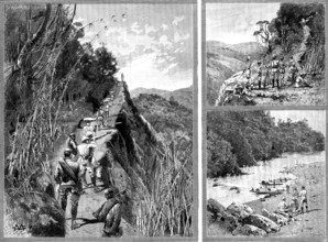 With the Lushai Expedition, 1890. Creator: R. Taylor.