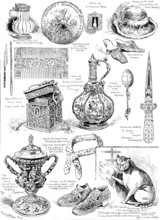 The Tudor Exhibition: relics of the sixteenth century, 1890. Creator: Frederick George Kitton.