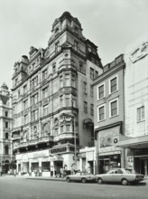 14-15 Leicester Square, Westminster LB, London: from Cranbourn Street, 1975. Creator: Unknown.