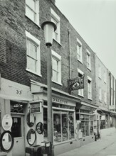 33-39 Camden Passage, London: front elevations, record shop, 1972. Creator: Unknown.