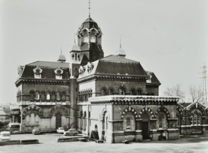 Abbey Mills Pumping Station, Newham, London: exterior, 1968. Creator: Unknown.