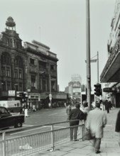 1-5 Tottenham Court Road, Westminster LB, London: looking north, 1975. Creator: Unknown.