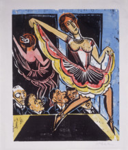 Female Dancer in the Mirror, 1923.