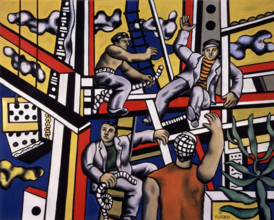 'The Builders', 1951.  Creator: Fernand Leger.