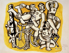 'Acrobats', 1952.  Creator: Fernand Leger.