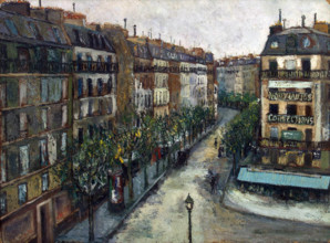 'Rue Custine à Montmartre', 1909-1910. Creator: Maurice Utrillo.