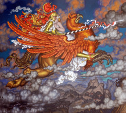 The Abduction, 1928. Creator: Nikolay Kalmakov.