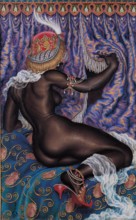 Négresse, 1927. Creator: Nikolay Kalmakov.