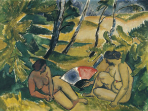 The Bathers, 1912. Creator: Max Pechstein.