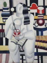 Cup of tea (La tasse de thé), 1921. Creator: Fernand Leger.