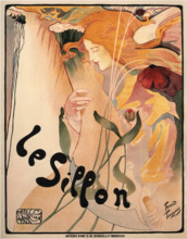Le Sillon (Poster), 1890s. Creator: Fernand Toussaint.