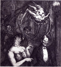 The Laugh, 1910. Creator: Vasyl' Masyutin.