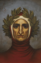 Portrait of Dante Alighieri (1265-1321), 1936. Creator: Nikolay Kalmakov.