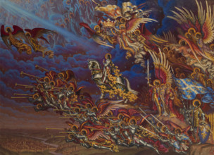 The Triumph of Joan of Arc, 1930. Creator: Nikolay Kalmakov.
