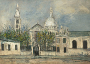 Église Saint-Pierre, 1912-1914. Creator: Maurice Utrillo.