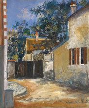 The Berlioz House, Montmartre, c. 1920. Creator: Maurice Utrillo.