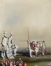 There, Motion Has Not Yet Ceased, 1945. Creator: Yves Tanguy.