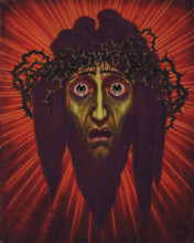 Self-Portrait, 1922. Creator: Nikolay Kalmakov.