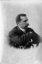 Portrait - unknown man, c1900s. Creator: Robert Augustus Henry L'Estrange.