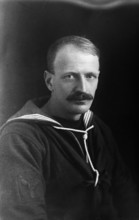 Unknown man in Air Force uniform, c1910s. Creator: Robert Augustus Henry L'Estrange.