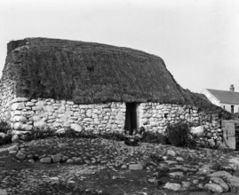 Stone cottage, Ireland c1895. Creator: Robert Augustus Henry L'Estrange.
