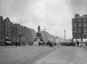 Daniel O'Connell statue, Dublin, Ireland, c1895. Creator: Robert Augustus Henry L'Estrange.