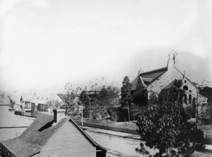 All Saints Anglican Church Wickham Terrace, Brisbane, Queensland, 1888. Creator: Robert Augustus Henry L'Estrange.