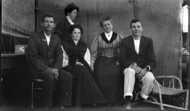 Possible Lahey family group photograph, c1900s. Creator: Robert Augustus Henry L'Estrange.