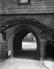 The Abbey Gateway, Chester, England, c1902. Creator: Robert Augustus Henry L'Estrange.