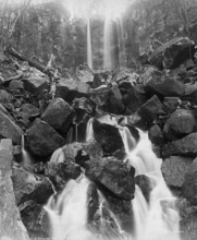 Mt Tamborine St Bernard Falls, 1894. Creator: Poul C Poulsen.