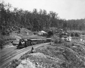 Toowoomba Range Spring Bluff, c1891. Creator: Poul C Poulsen.