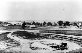 Upper Roma Street with Brisbane River and Milton Reach, c1880s. Creator: Unknown.
