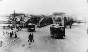 North Quay, second Victoria Bridge, c1897. Creator: Unknown.