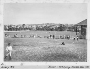 Mosman Oval, January 1913. Creator: Unknown.