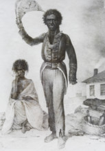 Bungaree, Native Chief of New South Wales, 1830. Creators: Unknown, Augustus Earle.