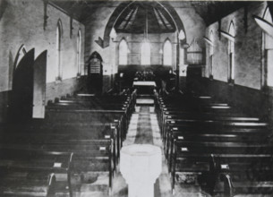 Interior of St. Clement's Church, Mosman, c1890. Creator: Unknown.